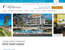Tablet Screenshot of hotelstaygulf.fr